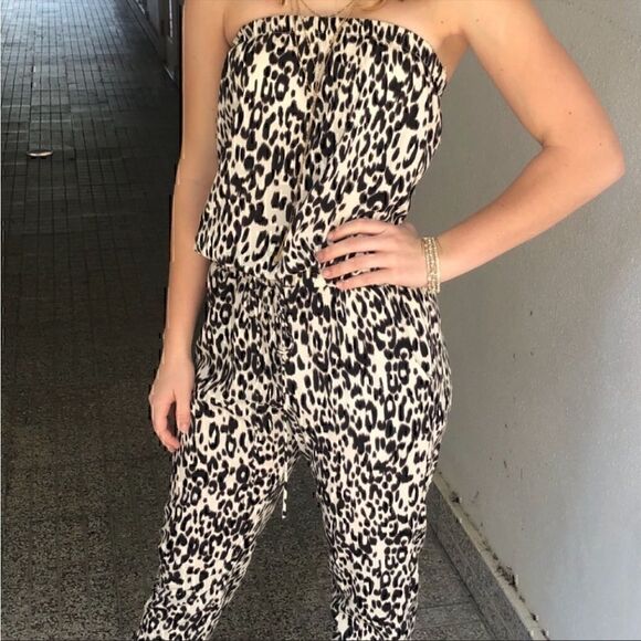 Pink Lily Boutique Animal Print Jumpsuit     - Picture 3 of 8